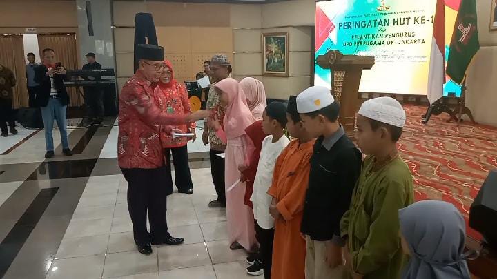 *Peringati Milad Ke-1 Perpugama RI Gelar Silaturahmi dan Santuni Anak Yatim*