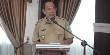 Plt Bupati Langkat Buka Sosialisasi Program Bunda Asuh & Keluarga Risikonya Stunting