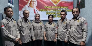 Rapat Perdana DPP Pelita Prabu Komitmen Menangkan Prabowo Presiden.