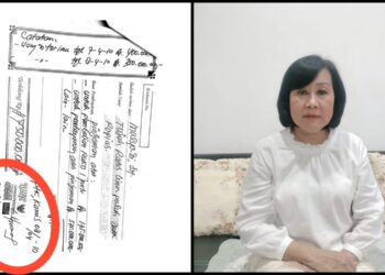 Disinyalir Memalsukan Kwitansi, Ibu Ini Akan Tindaklanjuti Laporkan Kepihak Kepolisian