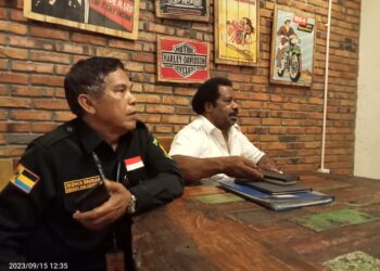 Besi Tua Barang Sitaan Dirtipidum Bareskrim Mabes Polri di Bekasi Diduga Ada Yang Curi.