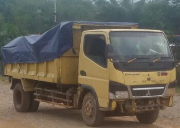 Ribuan Liter BBM Solar Tanpa Dokumen di Tahan di Pos Satpam PT. SHP Serawi