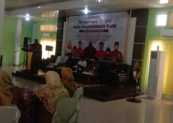 Maulid Nabi Besar Muhammad SAW Kecamatan Batinsolapan Duri Berlangsung Khidmat