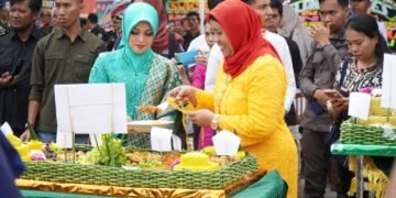 Kodim 0203 Langkat Peringati HUT TNI ke 78 dengan Meriah
