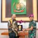 Plt Bupati Langkat Terima Audiensi Danyonif 8 Marinir Harimau Putih