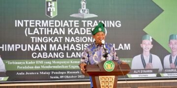 Hadiri LK II Nasional HMI Langkat, Syah Afandin Berharap Muncul Kader Bisa Bicara Tingkat Nasional