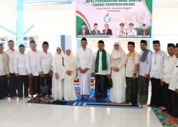 Bupati Kolaka Ikuti Peringatan Hari Santri Nasional di Pondok Pesantren Nur Zam-zam