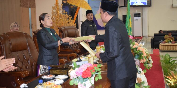 Lima Ranperda Ditetapkan DPRD Langkat Masuk Dalam Propemperda 2024