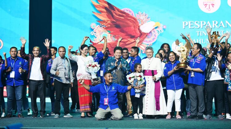 Provinsi Maluku Kembali Juara Umum Pesparani Katolik Nasional III