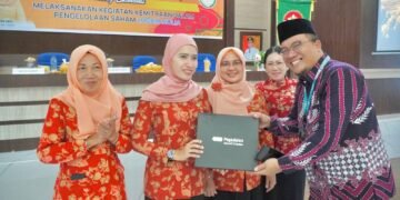 Pertemuan Bulanan, DWP Langkat Jalin Kemitraan Pengelolaan Logam Mulia
