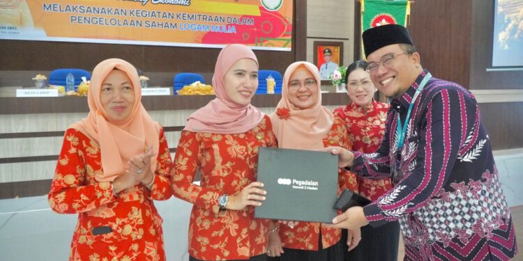 Pertemuan Bulanan, DWP Langkat Jalin Kemitraan Pengelolaan Logam Mulia