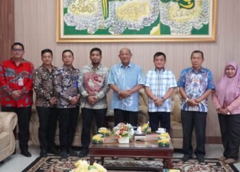 Syah Afandin Terima Kunjungan Ka Rutan dan Ka Lapas di Langkat