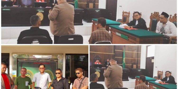 *Sidang Lanjutan Kasus BBM, Saksi Ahli : Pertalite bukan Jenis BBM Bersubsidi dan Pembelian Pertalite 300 Diperbolehkan* Salatiga, Sidang yang dimulai sekitar pukul 13,00 dengan Terdakwa Pj dan W memasuki persidangan yang ke 9, dipimpin Hakim Ketua Abdullatip, S.H., M.H. Hakim Anggota Devita Wisnu Wardhani, S.H., M.H. dan Hakim Anggota Angggi Maha Cakri, S.H., M.H., bertempat di Pengadilan Negeri Salatiga Jl.Veteran No 4 Kota Salatiga Jawa Tengah, Senin 6 November 2023. Agenda sidang yang rencananya permintaan keterangan ahli kementrian migas yang di hadirkan oleh Jaksa Penuntut Umum (JPU) dan sudah dua kali tidak hadir, akhirnya sidang tetap berjalan meskipun tanpa kehadiran saksi ahli secara bertatap muka langsung, majelis hakim tetap menyidangkannya dengan menghadirkan saksi ahli melalui sidang secara elektronik atau online, tim kuasa hukum Terdakwa Pj dari LBH ADIL Indonesia, Pengacara Yunus, S.H., M.H., C.Med., C.L.A, Ady Putra Cesario S.H.M.H., dan Agustinus Wahyu Pambengkas, S.H, M.H. Di akhir sidang Majelis Hakim Pengadilan Negeri Salatiga mengagendakan kembali sidang lanjutan pada hari kamis tanggal 9 November 2023. Sementara itu tim kuasa hukum PJ saat di mintai tanggapan beberapa awak media terkait jalannya proses persidangan mengatakan. ” Ya mas seperti yang teman teman lihat sendiri saksi ahli dari JPU tidak hadir secara bertatap muka langsung di persidangan tapi melalui sidang zoom online, temen temen juga sudah melihat dan mendengar sendiri jalannya proses persidangan. ” bahwa saksi ahli mengatakan didepan persidangan untuk pembelian pertalite sebesar 300 ribu itu tidak ada masalah karena untuk pembelian pertalite tidak ada batasan terkait dengan besarnya pembelian, artinya pembelian sebesar 300 ribu itu tidak melanggar hukum. ” bahwa saksi ahli juga mengatakan kalau pertalite itu bukan jenis BBM bersubsidi tapi penugasan, yang termasuk jenis BBM bersubsidi itu jenis solar,” terang tim pengacara PJ. “Bahwa ahli juga menyampaikan bahwa pembelian pertalite di SPBU yang pengisiannya langsung ke tangki mobil itu tidak masalah, yang tidak boleh itu ketika pembelian pengisiannya langsung ke jirigen, jadi saya rasa untuk permasalahan klien kami saudara PJ sebenarnya sudah terang benderang klien kami tidak terbukti melakukan perbuatan pidana, artinya perbuatan pidana apa dan atau kesalahan yang mana yang dilakukan klien kami pada saat OTT tersebut, ” tutur tim kuasa hukum PJ. Ditempat terpisah masih di lingkungan PN Salatiga, beberapa Ketua dari berbagai lembaga kontrol sosial Ketua Lembaga Pemantau Pembangunan dan Kinerja Pemerintah (LP2KP) Jateng, Ketua GNP Tipikor Jateng dan Ketua KANNI Semarang memberikan statmen singkat sehubungan kasus ini,” kami dan beberapa lembaga dan media online yang tersebar diseluruh Indonesia baik itu dari Jateng,Jatim,Jabar, DKI Jakarta, Banten, Sumatera, Aceh, Kalimantan, Sulawesi, Papua dan juga daerah terus mengawal jalannya proses persidangan perkara yang melibatkan teman kita pimpinan redaksi patroli’86 saudara Pj sampai dengan adanya putusan seadil adilnya. “Kemudian, kami juga memantau langsung jalannya proses persidangan, dan sebagai lembaga pengawasan dan kontrol sosial kami berharap hukum ditegakkan seadil adilnya jangan pandang bulu, siapapun yang melakukan perbuatan melanggar hukum berikan saksi hukum dan siapapun yang tidak terbukti melanggar hukum bebaskan mereka dari tuntutan hukum. Kemudian ketika ditanya terkait fakta persidangan Ketua LP2KP Sumakmun mengatakan itu ranahnya tim, ranahnya kuasa hukum PJ untuk menyampaikan berkaitan dengan subtansi perkaranya dan itu sudah dijelaskan. “Kalau kami sebagai lembaga pengawasan dan atau sosial kontrol hanya ingin proses persidangan berjalan objektif saja, “kata makmun. “Kami hanya meminta dan berharap kepada Tim Kuasanya PJ dan juga Majelis Hakim yang memeriksa perkara tersebut agar hal hal berkaitan dengan bukti bukti semua di perlihatkan dipersidangan agar masyarakat mengetahui fakta yang sebenarnya atas peristiwa OTT BBM Bersubsidi yang menghebohkan masyarakat tersebut jangan ada yang ditutup tutupi. “Sebagai lembaga pengawasan dan atau sosial kontrol kami berharap proses hukum harus berjalan dengan objektif, rakyat, APH, pejabat sama saja kedudukannya di hadapan hukum, yang salah katakan salah yang benar katakan benar, yang tidak melanggar hukum ya harusnya bebas dari tuntutan hukum, sebaliknya ketika ada oknum yang bermain main dengan hukum semisal meminta uang dan merekayasa hukum ya harus di proses hukum dan ditindak tegas,” pinta makmun. “Kemudian untuk bukti CCTV atas OTT BBM bersubsidi yang heboh di masyarakat dan sudah disebarluaskan oleh beberapa media yang mengatakan barang bukti (BB) itu milik PJ, di ambil ditempat PJ dan seterusnya itu harus dibuka seluas kuasnya di putar di persidangan biar masyarakat tau hal yang sebenarnya terjadi, semisal ada saksi yang menerangkan didepan persidangan dibawah sumpah tetapi berbeda dengan fakta kejadian seperti dalam CCTV mohon untuk di proses hukum dan ditetapkan sebagai saksi yang memberikan keterangan palsu di depan persidangan, dan saya yakin Majelias Hakim yang menyidangkan perkara tersebut akan bertindak tegas sesuai ketentuan hukum. “Kalau perlu bukti CCTV itu setelah proses persidangan di publishkan di media sosial tik tok ataupun media media lain youtube misalkan supaya masyarakat tau fakta yang sebenarnya,” pungkasnya. (Tim Media)