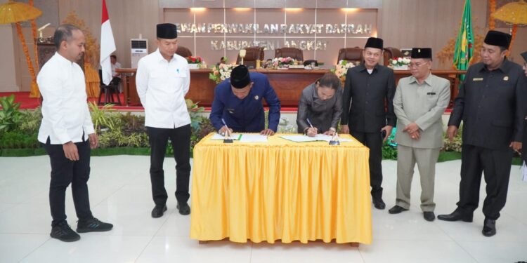 KUA/PPAS R.APBD 2024 Kabupaten Langkat Disepakati