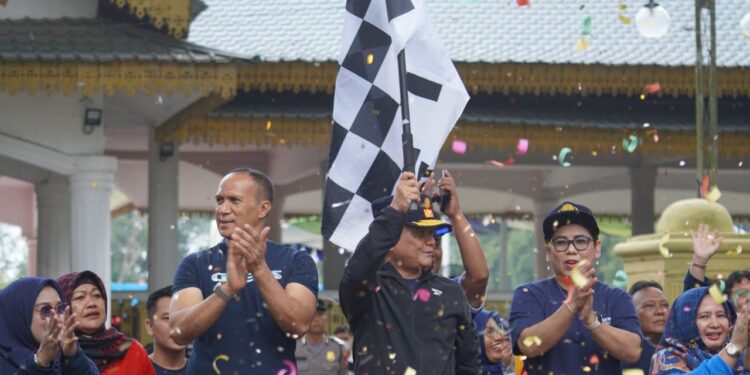 Peringati HKN ke-59, Pemkab Langkat Gelar Gerak Jalan Santai