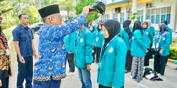 Mahasiswa IAIN Lhokseumawe Laksanakan KPM di Langkat