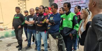 Komunitas Ojol Seroja Himbau Waspadai Berita Hoax Dalam Pemilu 2024.