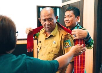 Syah Afandin Terima Audiensi Panitia Perayaan Natal Oikumene dan Pesparawi