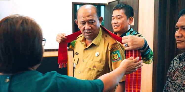 Syah Afandin Terima Audiensi Panitia Perayaan Natal Oikumene dan Pesparawi