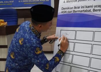 Pakta Integritas Diminta Jadikan ASN Pemkab Langkat Netralitas & Bebas dari Intervensi Politik