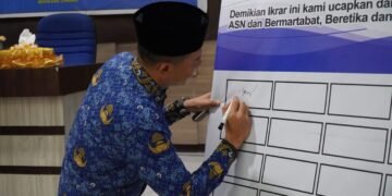 Pakta Integritas Diminta Jadikan ASN Pemkab Langkat Netralitas & Bebas dari Intervensi Politik