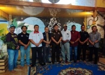 Kejari Azrijal SH.MH Jalin Silaturahmi Bersama Insan Pers Pelalawan