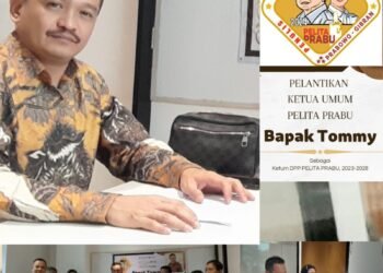 Tommy Dilantik Sebagai Ketua Umum Pelita Prabu, Komitmen Menangkan Prabowo Gibran