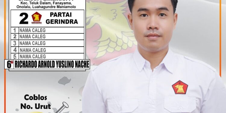 RAY NACHE CALEG NOMOR 6 SIAP BERTARUNG MERAIH SIMPATI MASYARAKAT