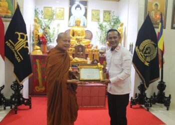 Warga Binaan Lapas Narkotika Kanwil Kemenkumham DKI Jakarta Rayakan Kathina Puja 2567 B.E / 2023