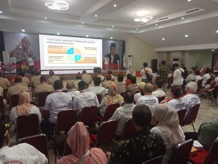 Konsolidasi Badan Relawan Prabowo, Ciptakan Strategi Yang Mumpuni.
