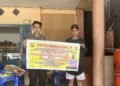 Kapolsek Silat Hilir IPDA EGIDIUS EGI, S.H. Bersama Tim Lakukan Sosialisasi dan Himbauan kepada Pekerja PETI di Sungai Kapuas Silat