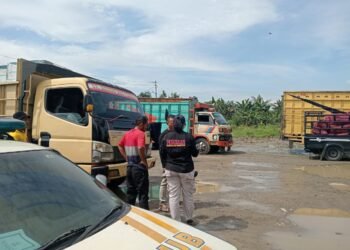 Dishub Langkat Gelar Operasi Pengukuran Dimensi dan Muatan Kendaraan