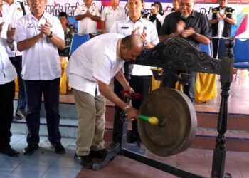 Syah Afandin Buka PORKAB Langkat, Berikut Harapannya