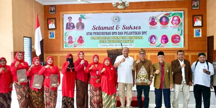 Plt Bupati Langkat Hadiri Pelantikan P2P Pujakesuma