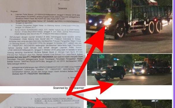 Surat Dittpidum Mabes Polri No.B/30 24/VI/1.8/2023/ Layak Jadi Dasar Pihak Polres Bekasi Lakukan Penahanan Terhadap Pencuri Besi Sitaan Bareskrim Mabes Polri.