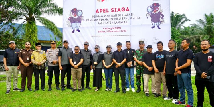 Pemkab Langkat Dukung Deklarasi Pemilu Damai 2024