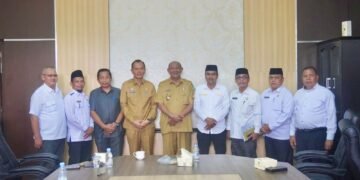 Rencana Gelar Amal Bakti, Kemenag Langkat Audiensi ke Syah Afandin