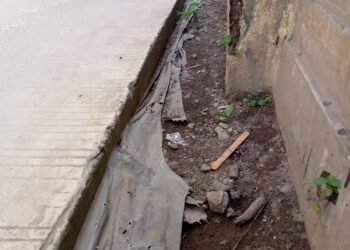 LSM LPKN Soroti Pembangunan Jaling, Diduga Asal-asalan Betonisasi Jalan Lingkungan Dikampung Dayeuh Desa Sukanagara Rusak Parah