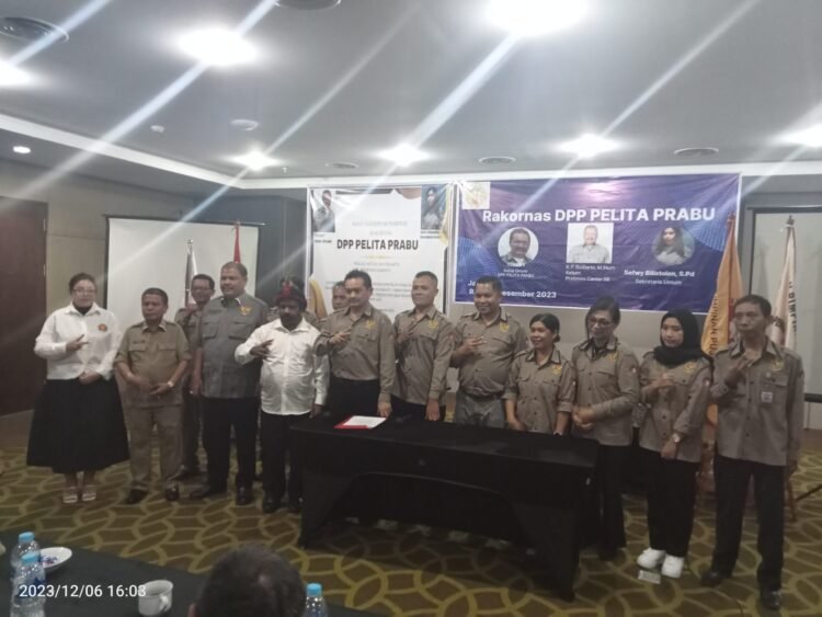 Rakornas Pelita Prabu, Prabowo-Gibran Satu Putaran Menang