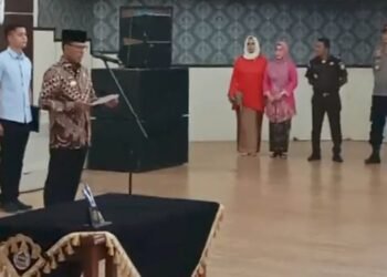 Pj. Bupati Dr. Sugeng Riyanta,SH.MH Merotasi Eselon III, IV dan Fungsional di Lingkungan Pemkab. Tapanuli Tengah- Sumut.