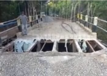 Akibat Proyek Jembatan Sebungkang Asal Jadi Ekonomi Masyarakat Berberapa Desa Lumpuh Total