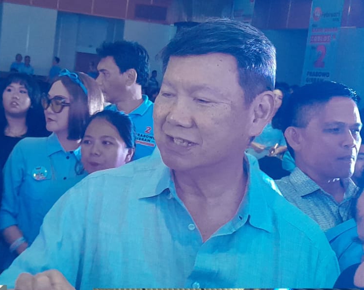 Bustan Presiden Partai UKM hadir di deklarasi 2.222 Pengusaha Bela Bangsa Dukung Prabowo Gibran