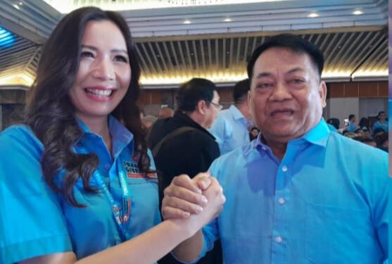 Bustan Presiden Partai UKM hadir di deklarasi 2.222 Pengusaha Bela Bangsa Dukung Prabowo Gibran