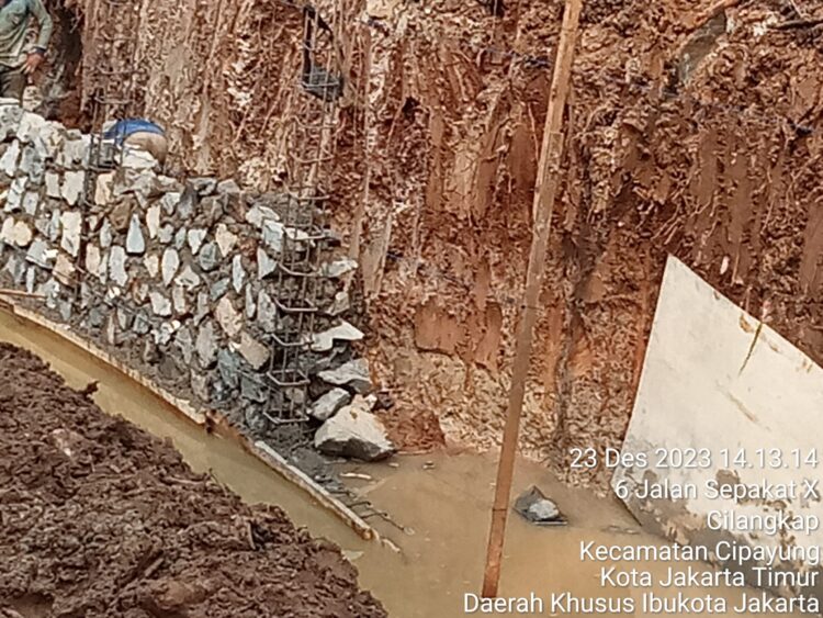 Sembilan Lokasi Kegiatan Proyek Perpanjangan Masa Kontrak di SDA Jakarta Timur
