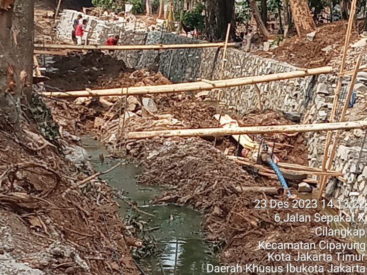 Sembilan Lokasi Kegiatan Proyek Perpanjangan Masa Kontrak di SDA Jakarta Timur