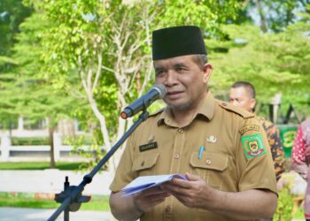 117 Mahasiswa KKN STAI-JM Diminta Plt Bupati Langkat Mendukung Program Desa