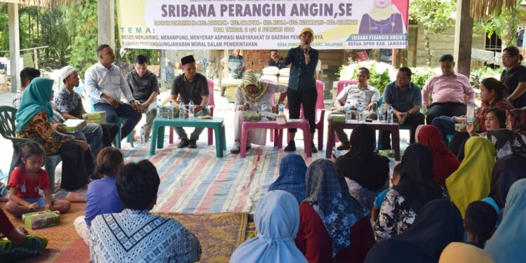 Ketua DPRD Langkat Janji Lanjutkan Pengaspalan Di Resesnya