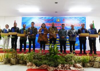 PAD Kabupaten Langkat 2023 over target, Syah Afandin berikan penghargaan