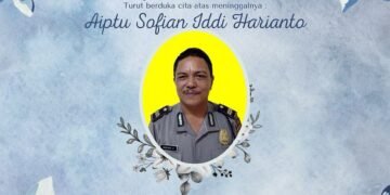 Polres Tapteng Berduka, Aiptu Sofian Iddi Harianto Meninggal Dunia