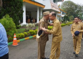 Di Apel Gabungan terakhir, Syah Afandin memohon maaf atas segala kekurangannya
